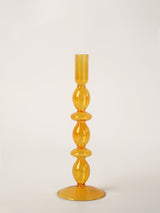 Nordic Home Colored Retro Glass Candle Holders