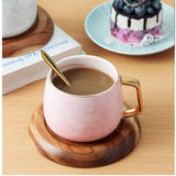 Marble ceramic cup