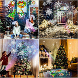 Dual Tube Garden Water Pattern Projection Light Children Bedroom Ambient Lamp Uplights Stage Lighting Effect Light
