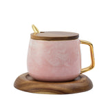 Marble ceramic cup