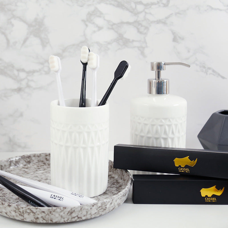 Super soft and very soft toothbrush