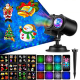 Dual Tube Garden Water Pattern Projection Light Children Bedroom Ambient Lamp Uplights Stage Lighting Effect Light