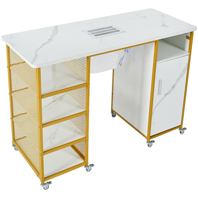 Marble Manicure Table