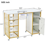 Marble Manicure Table